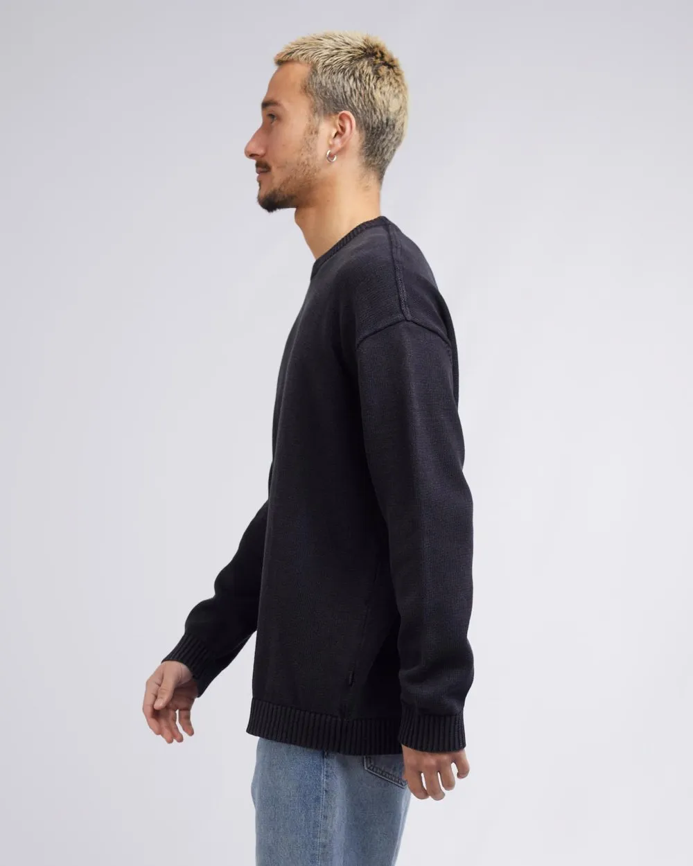 Acid Knit - Washed Black