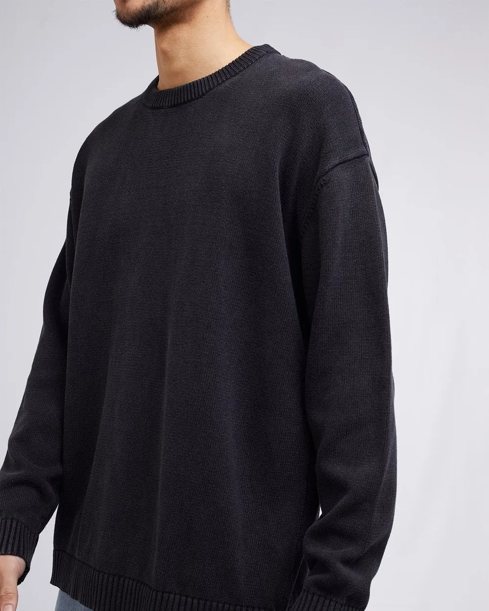 Acid Knit - Washed Black