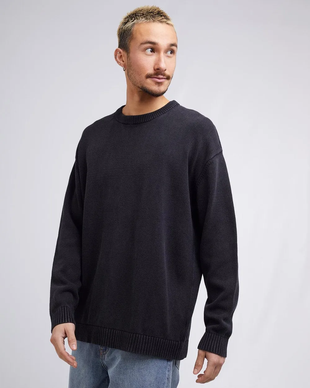 Acid Knit - Washed Black