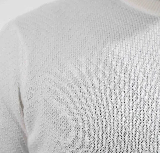 Ben Sherman Diamond Texture Crewneck Sweater