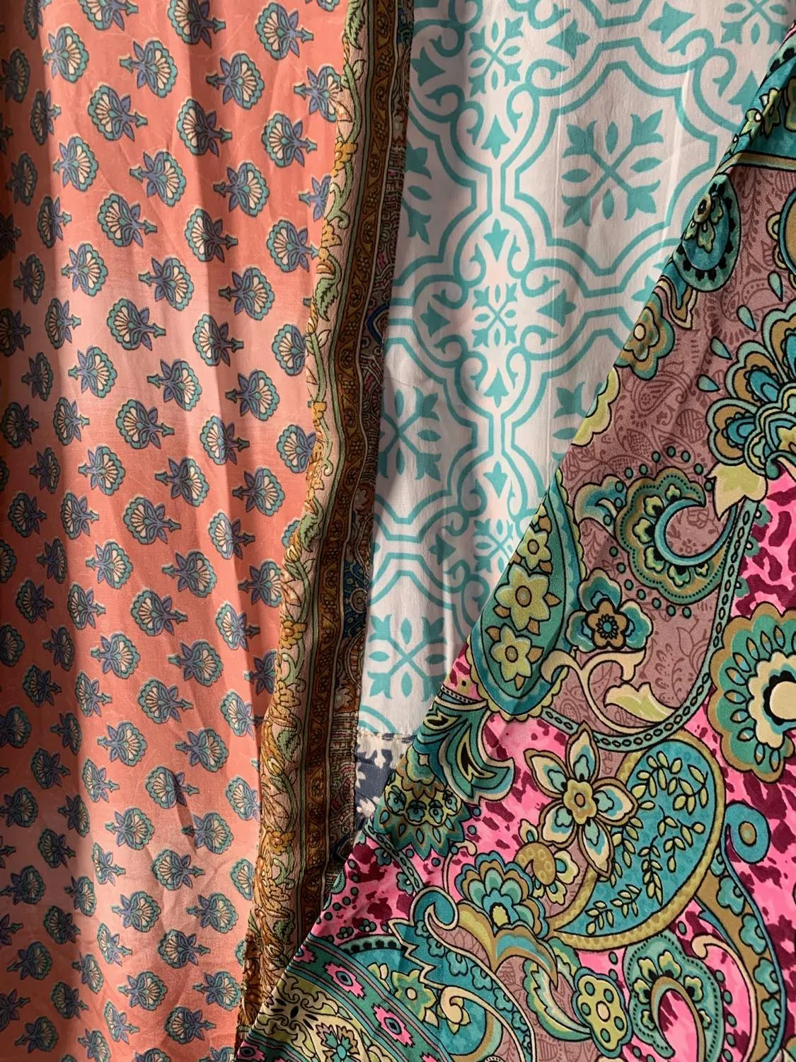 Buttersilk Patch Kimono