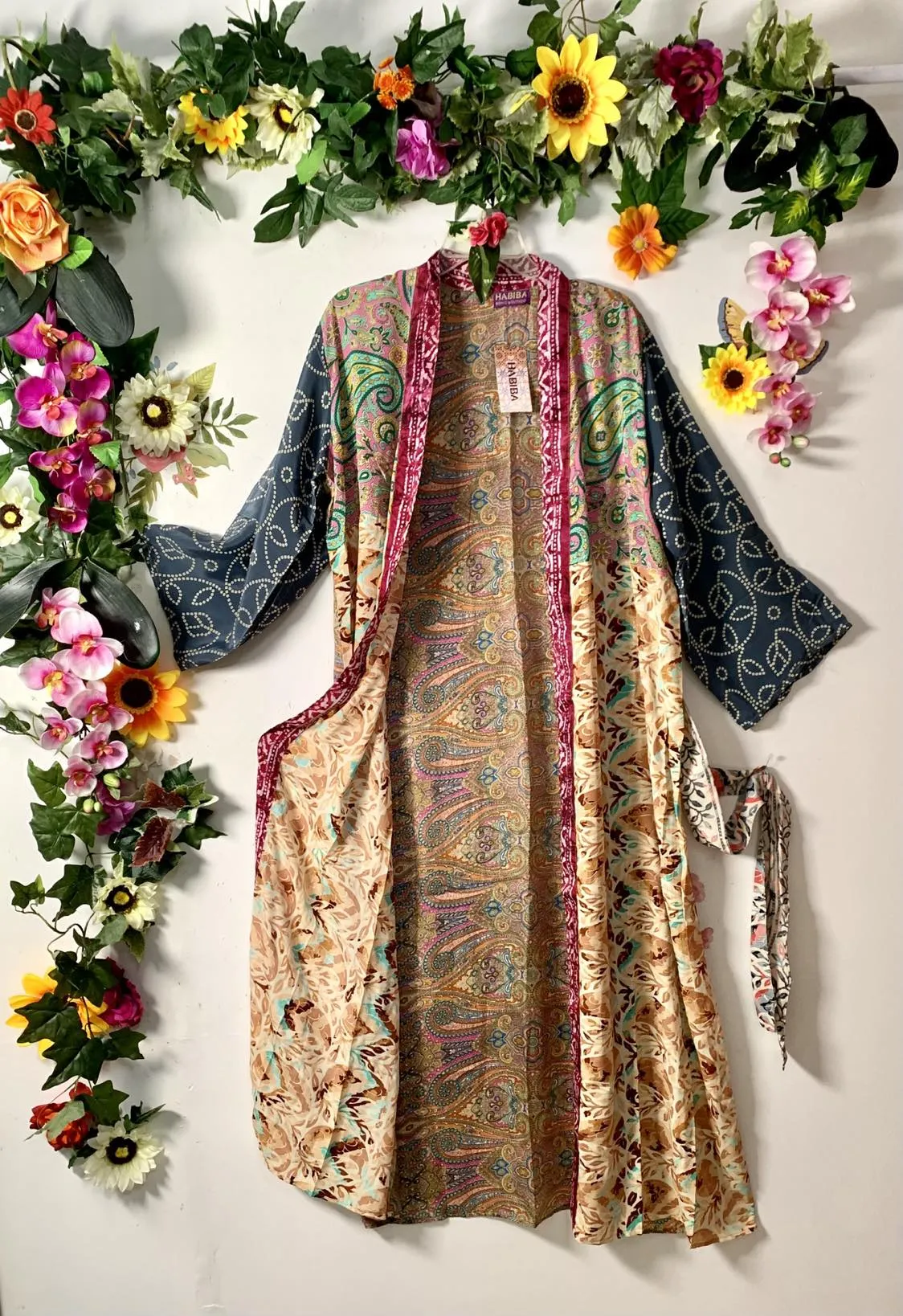 Buttersilk Patch Kimono