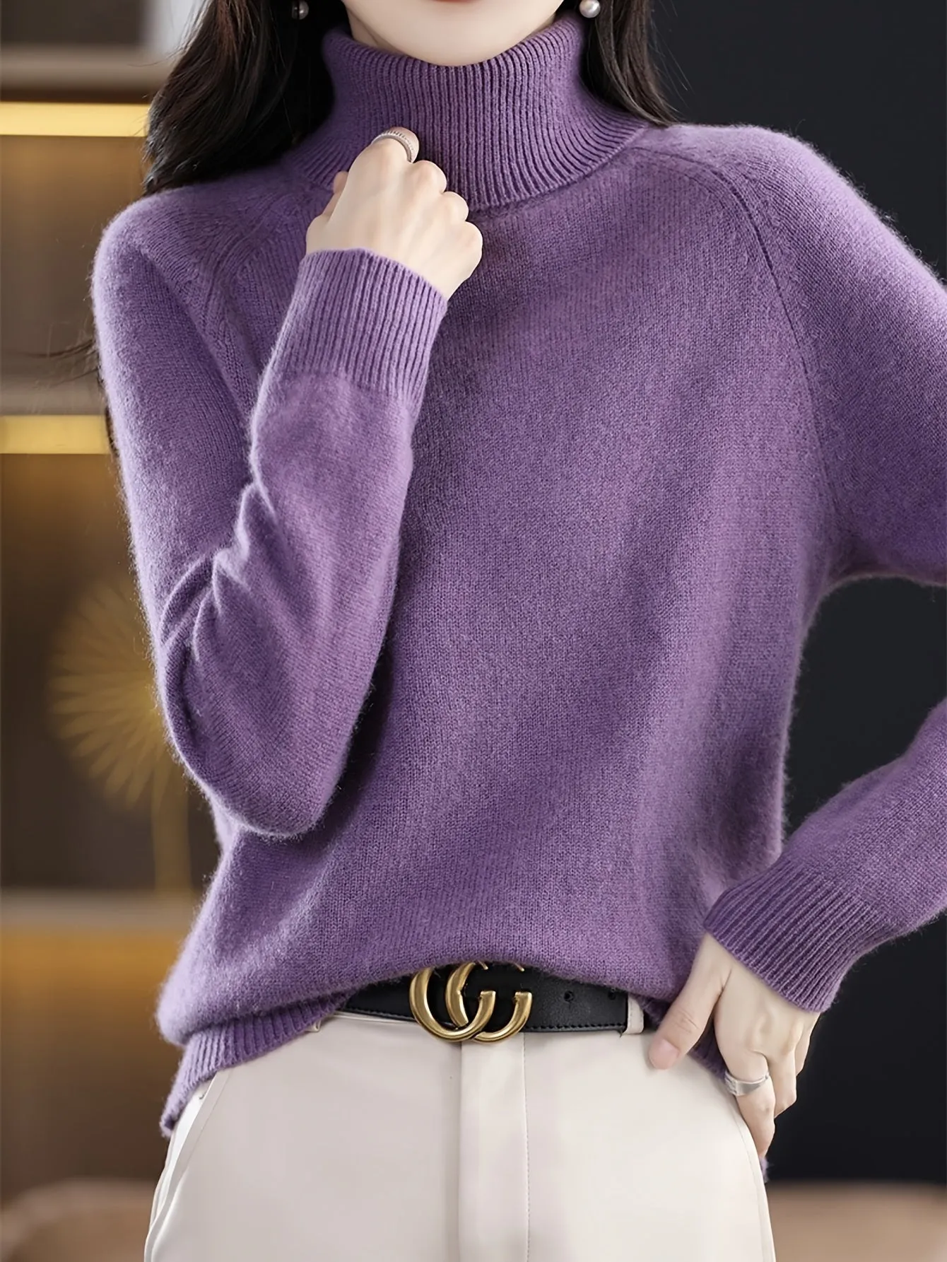 Charlotte | Classic Lapel Jumper