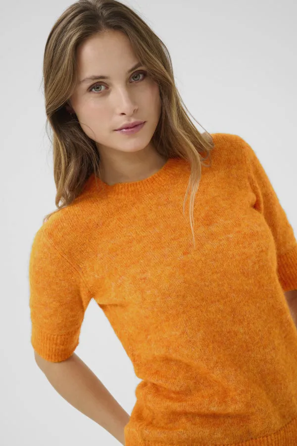 Culture SS Knit Orange
