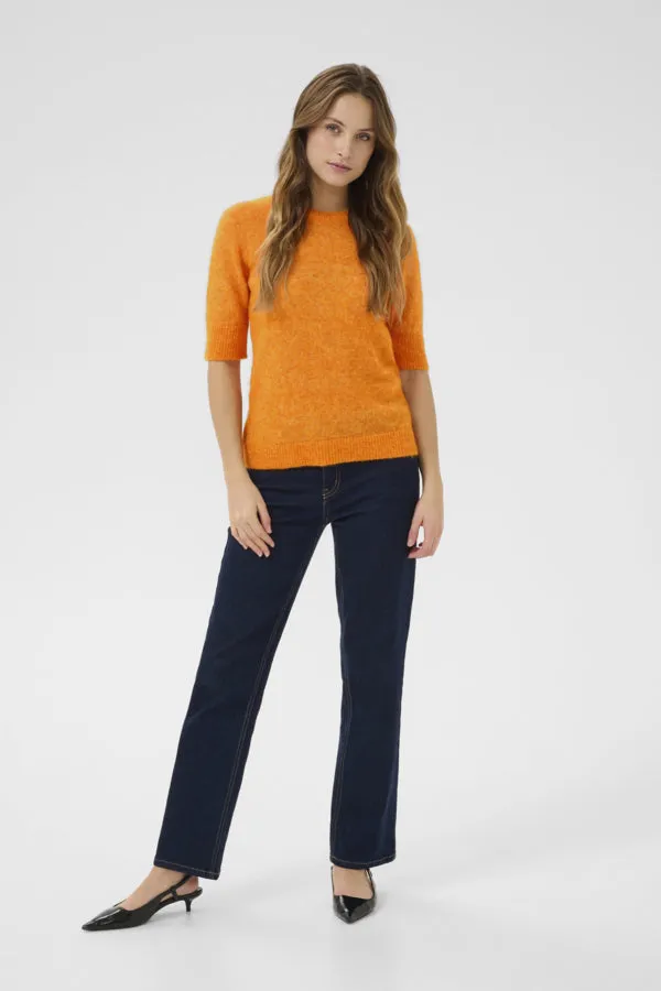 Culture SS Knit Orange