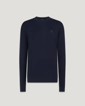 Drift crewneck jumper - Dark Ink
