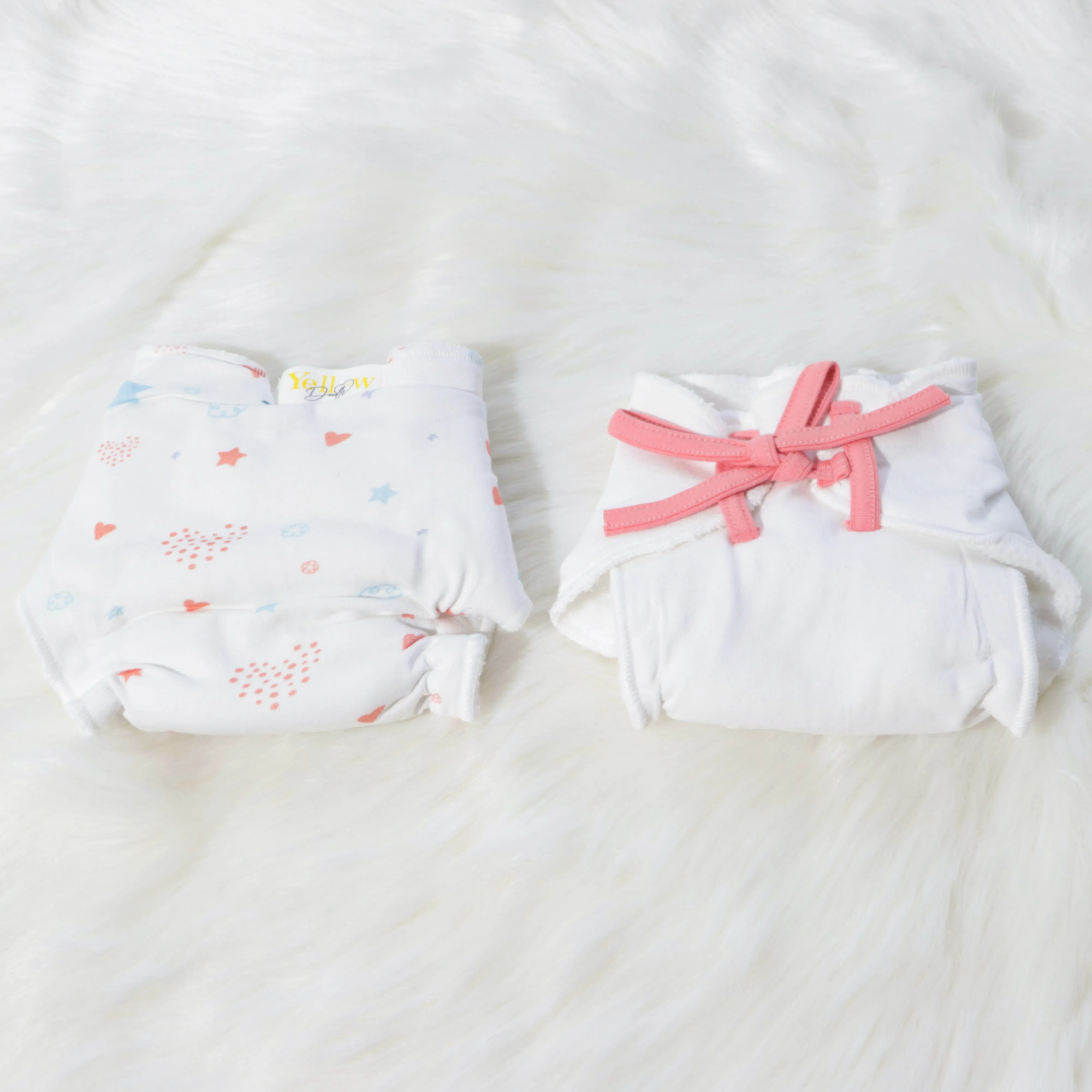 Fairy Dust - Doodle Dry Nappies (Set of 2)
