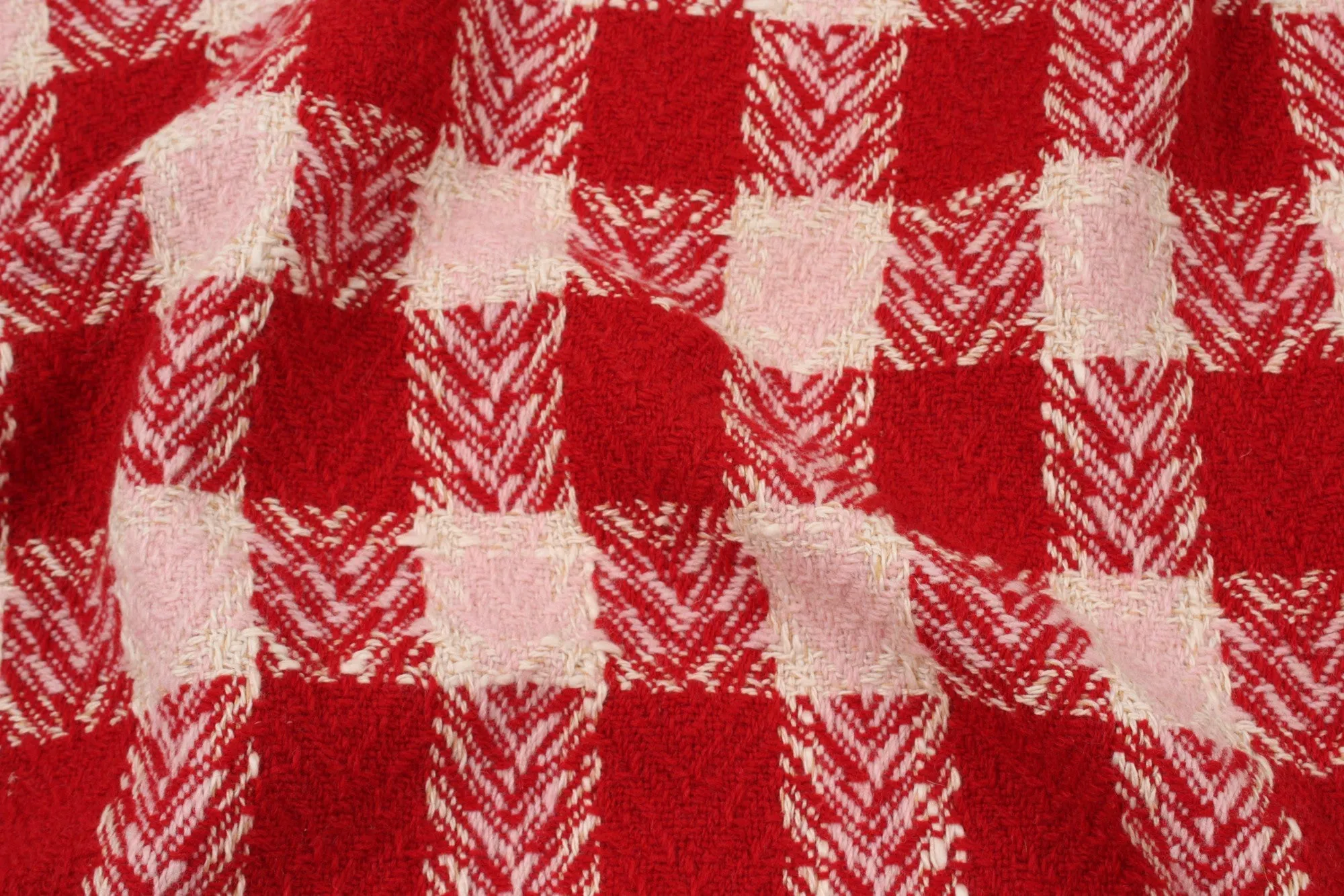 Fancy Recycled Wool Tweed - Checks