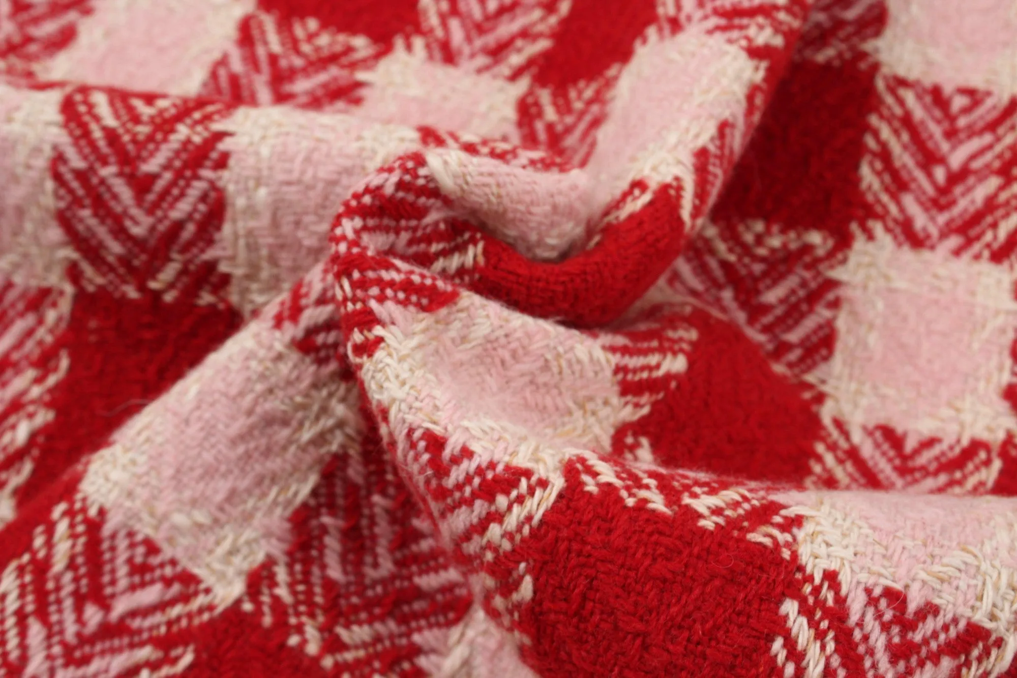 Fancy Recycled Wool Tweed - Checks