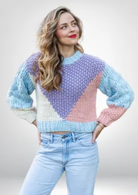 Hyams Handmade Jumper | Violet