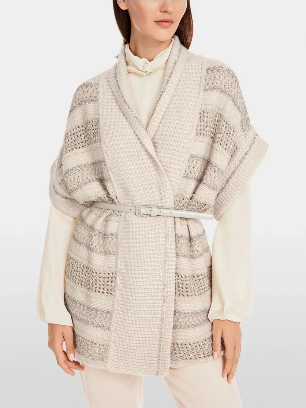 Knit Cardigan - New Pearl