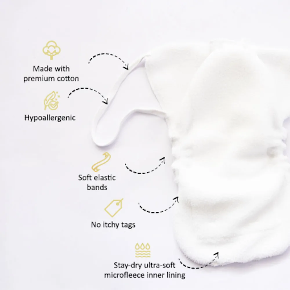 Orange Hearts Babywear Set