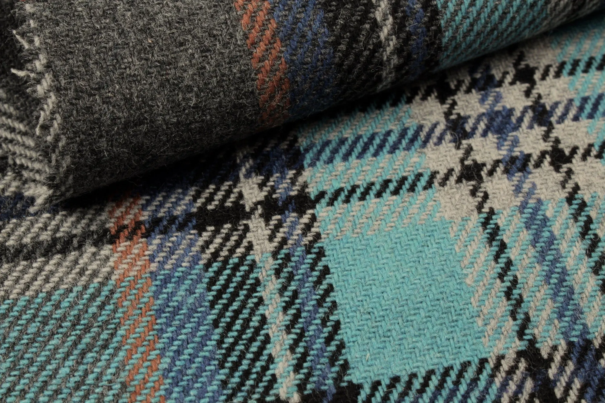 Recycled Wool Blend - Checks