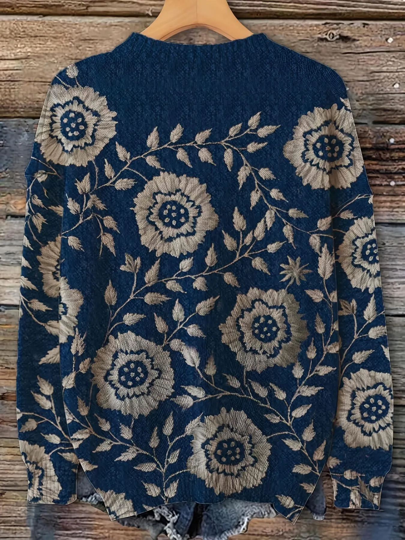 Scarlett | Elegant Floral Jumper