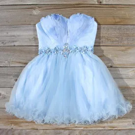 Spool Couture Feathered Sky Dress