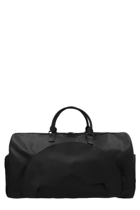 Unisex SPRAYGROUND Core Black PVC Shark Pocket Duffle Bag