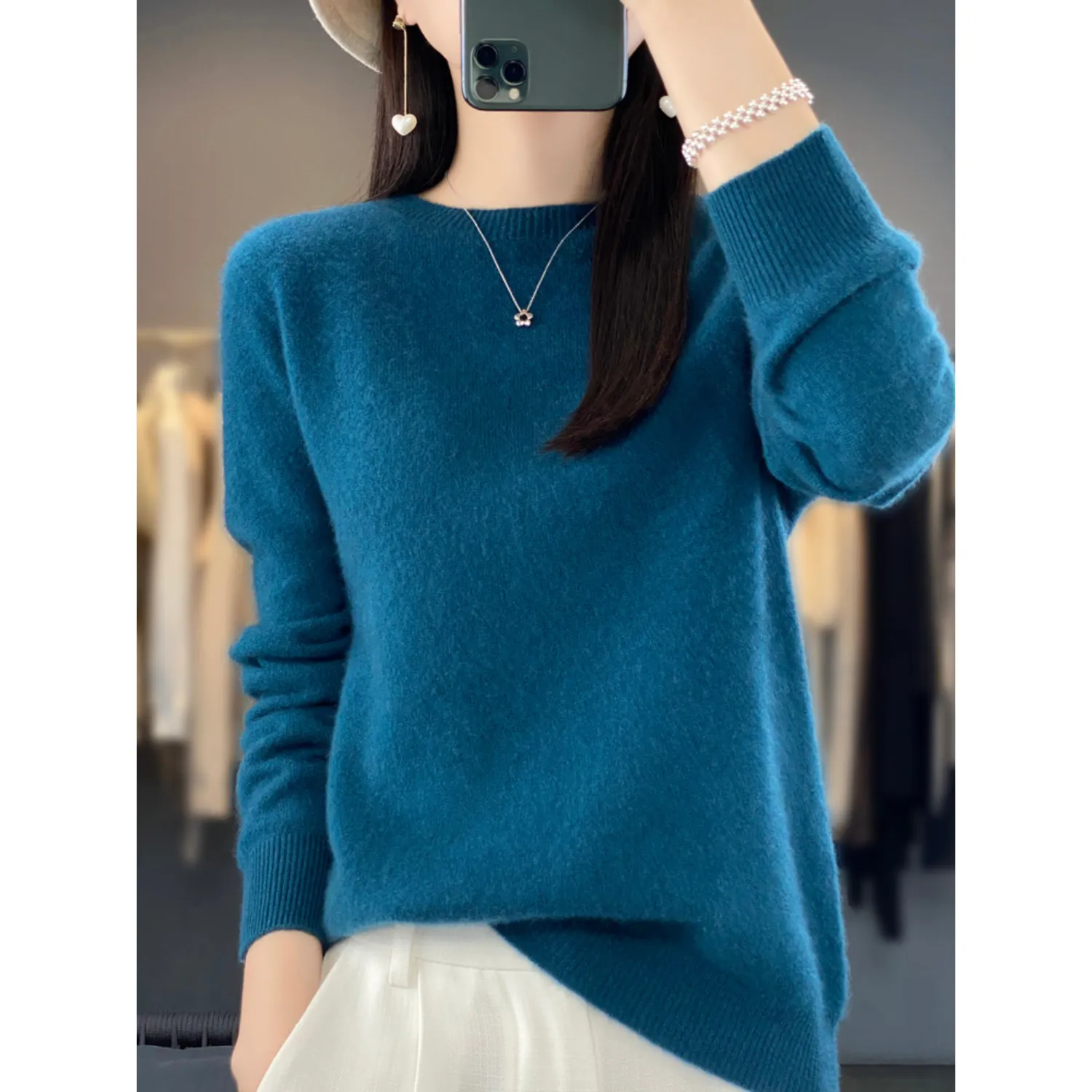 Violet | Chic Autumn Jumper