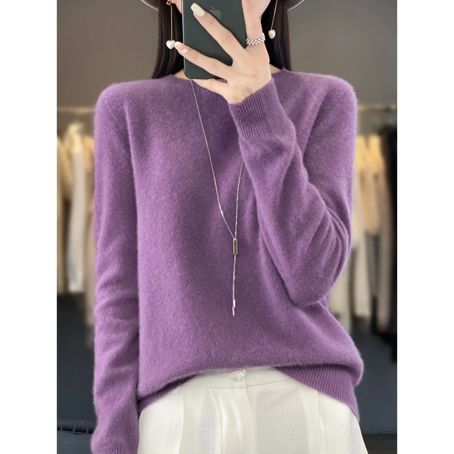 Violet | Chic Autumn Jumper